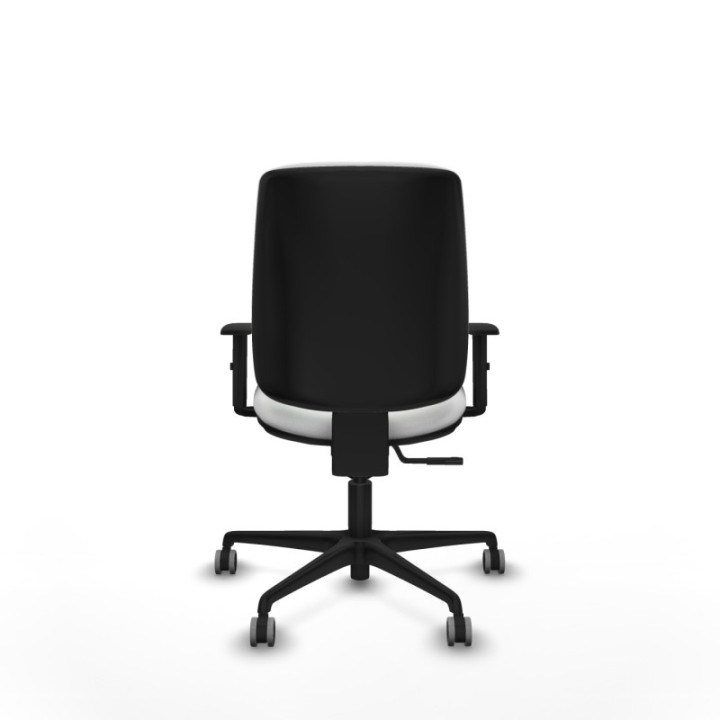 Alares tapizada sincro bali blanco brazos 1D base nailon ruedas 65mm engomadas