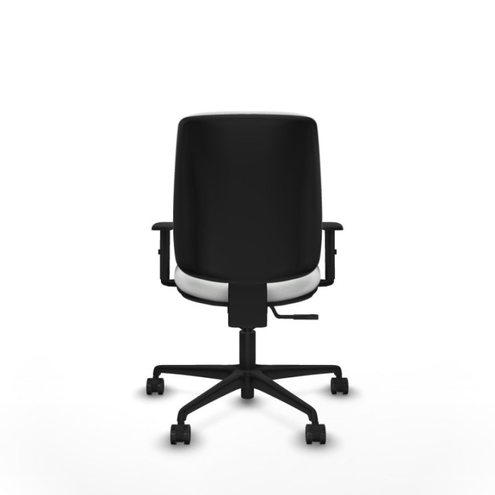 Alares tapizada sincro bali blanco brazos 1D base nailon ruedas 65 mm nailon