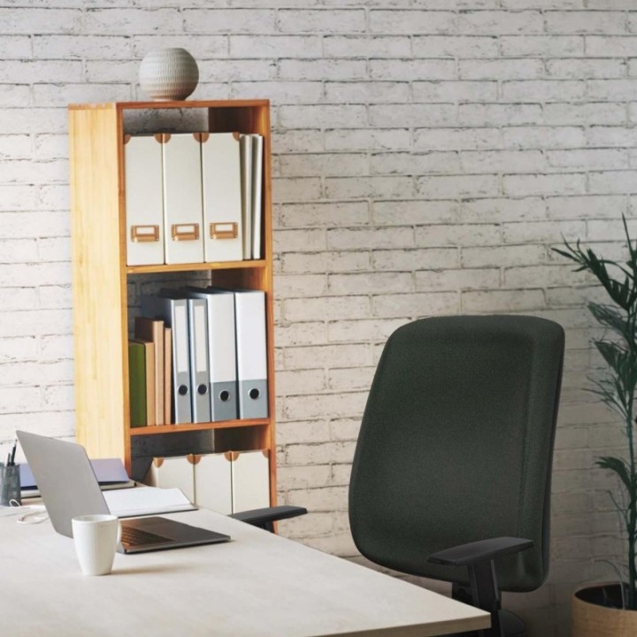 Alares tapizada sincro bali lila brazos 1D base nailon ruedas 65 mm nailon