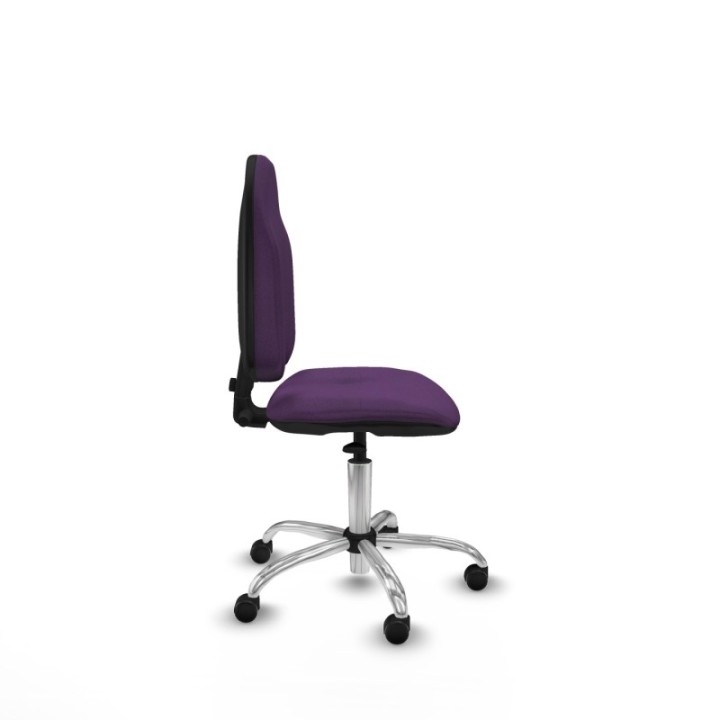 Algarra CP bali morado  base cromada ruedas autofrenantes 50mm