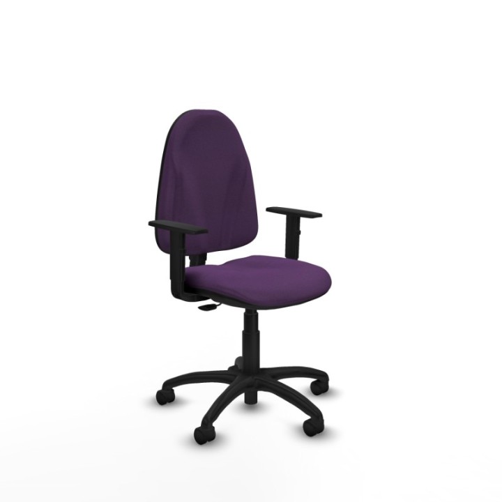 Algarra CP bali morado brazos 1D base poliamida ruedas nailon 50mm