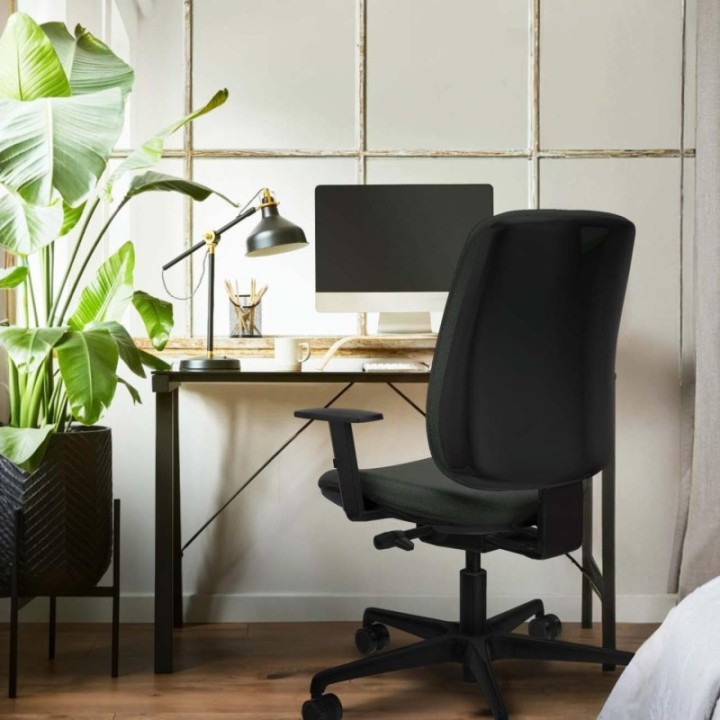 Alares tapizada traslack bali morado brazos 1D base nailon ruedas 65 mm nailon