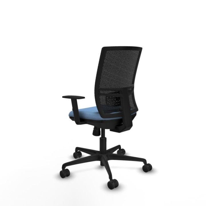 Yunquera sincro malla negra bali azul cielo brazos 1D base nailon ruedas 65mm nailon