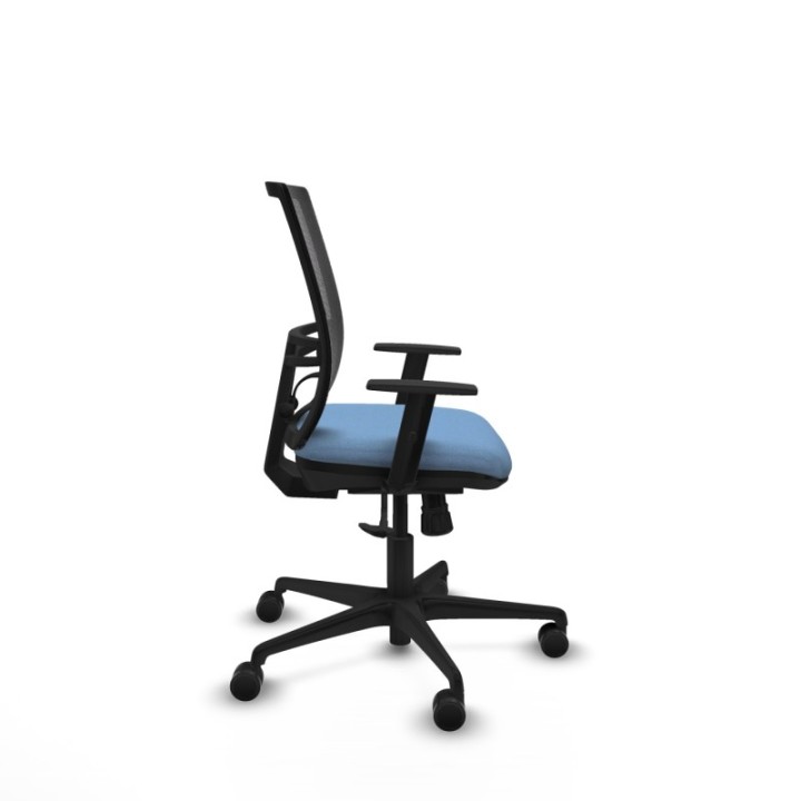 Yunquera sincro malla negra bali azul cielo brazos 1D base nailon ruedas 65mm nailon