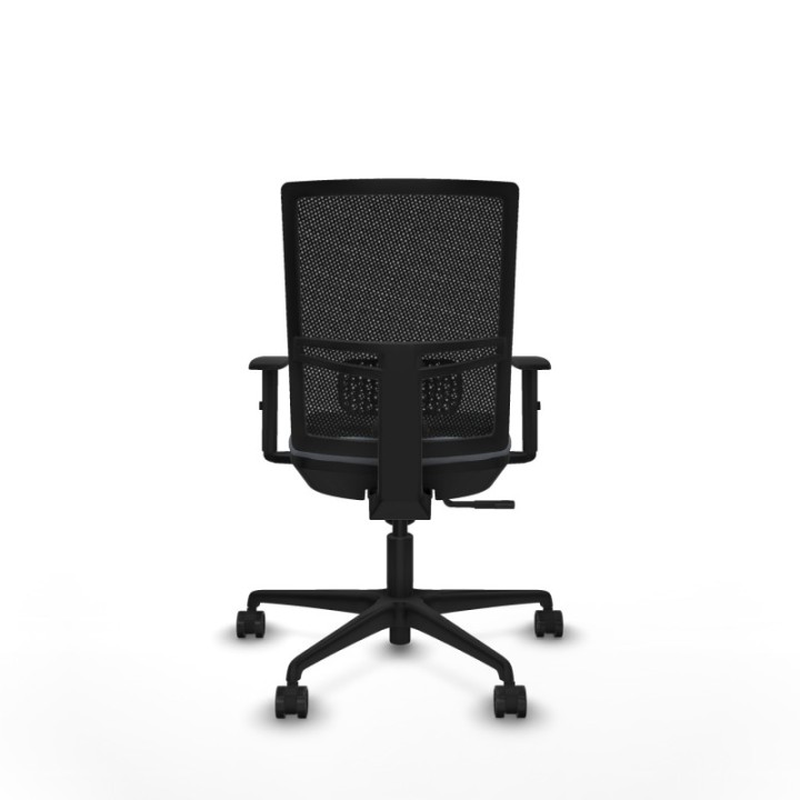 Yunquera sincro malla negra bali gris brazos 1D base nailon ruedas 65mm nailon