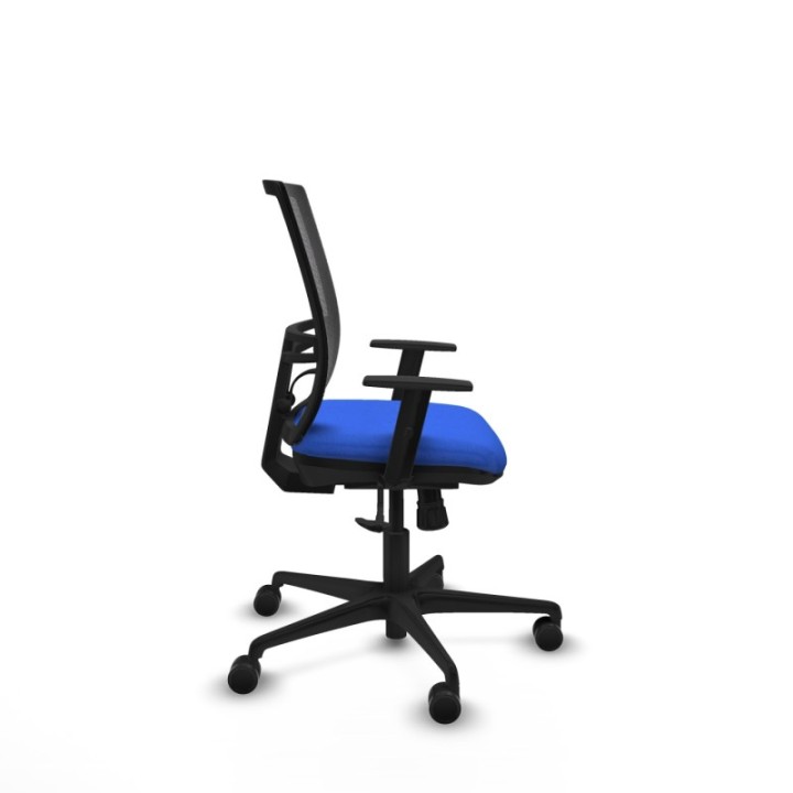 Yunquera sincro malla negra bali azul brazos 1D base nailon ruedas 65mm nailon