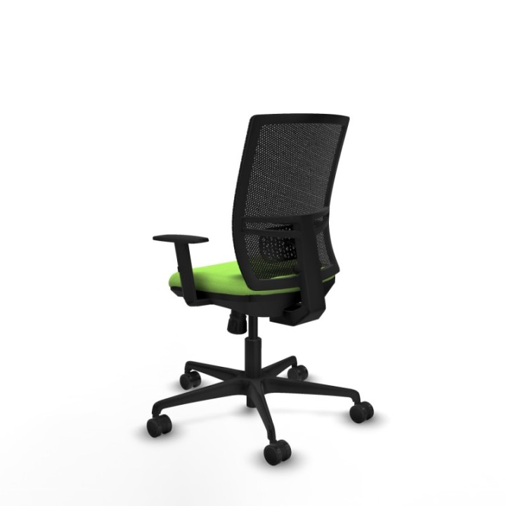 Yunquera sincro malla negra bali pistacho brazos 1D base nailon ruedas 65mm nailon