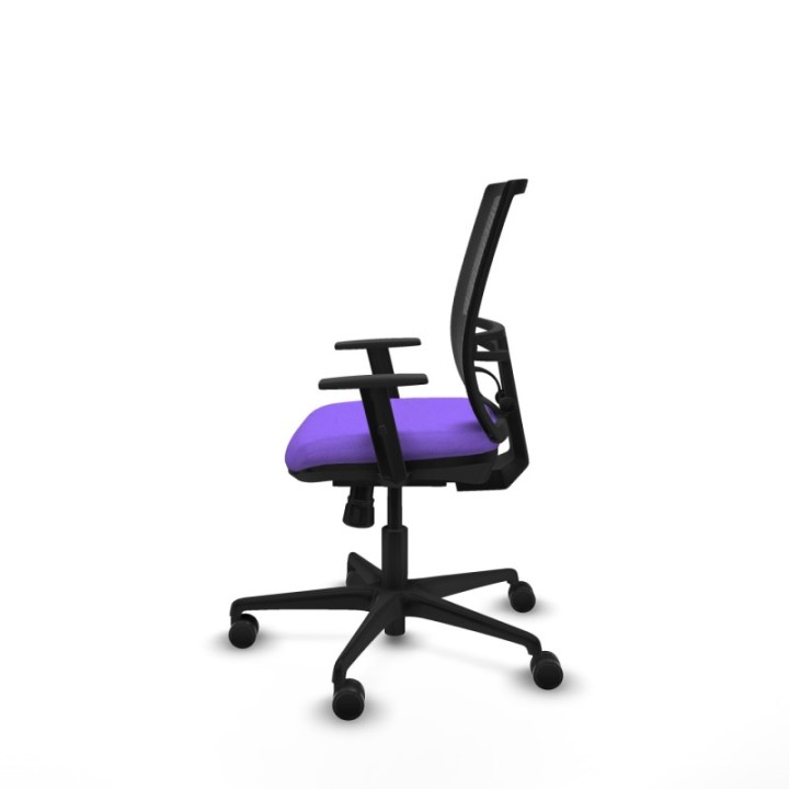 Yunquera sincro malla negra bali lila brazos 1D base nailon ruedas 65mm nailon