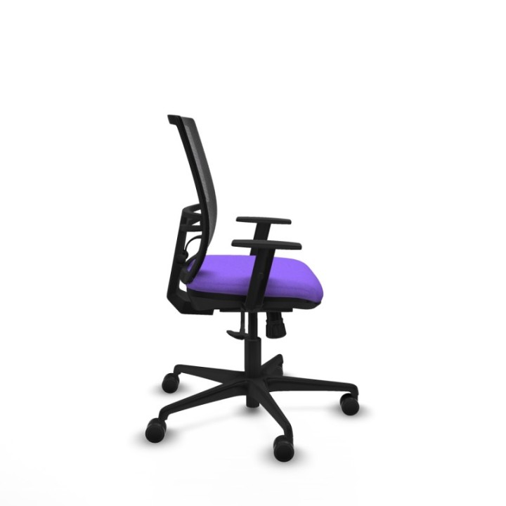 Yunquera sincro malla negra bali lila brazos 1D base nailon ruedas 65mm nailon