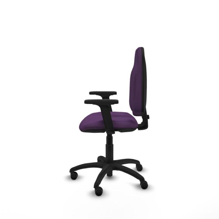 Algarra CP bali morado brazos 2D base poliamida ruedas autofrenantes 50mm