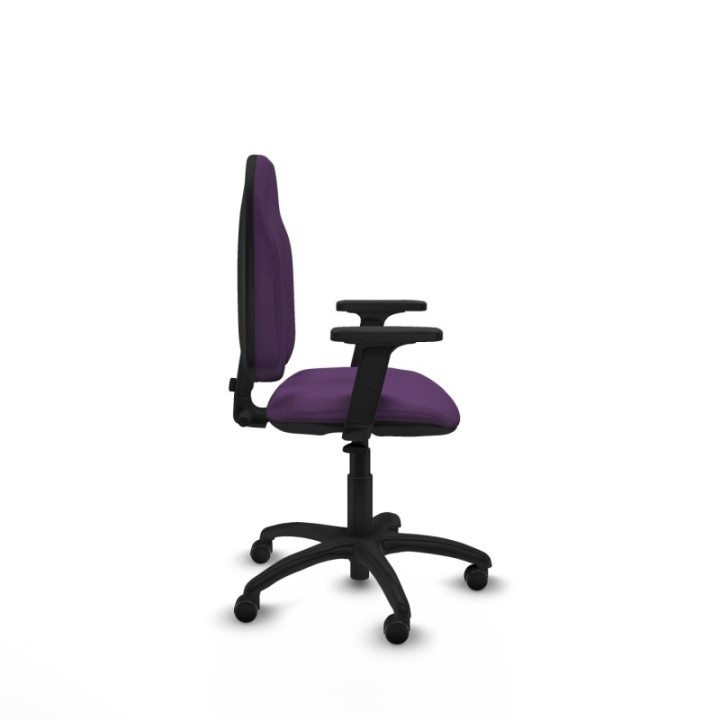 Algarra CP bali morado brazos 2D base poliamida ruedas autofrenantes 50mm