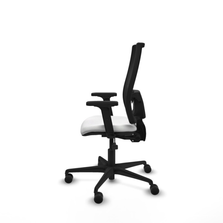 Bormate asincro malla negra bali blanco brazos 2D base nailon  ruedas 65mm nailon