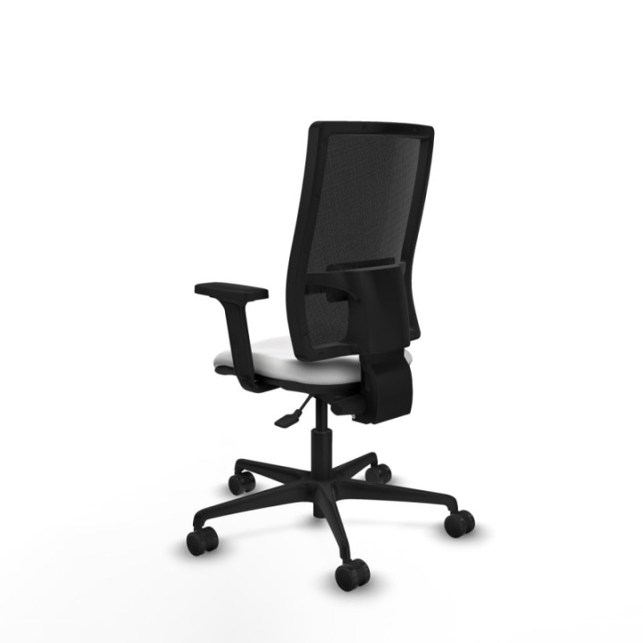 Bormate asincro malla negra bali blanco brazos 2D base nailon  ruedas 65mm nailon