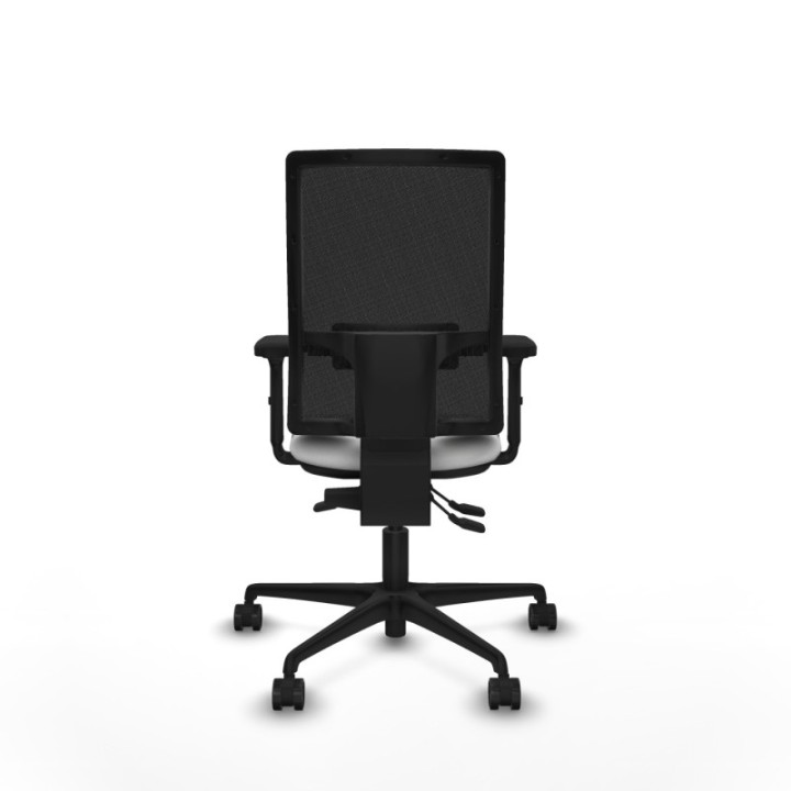 Bormate asincro malla negra bali blanco brazos 2D base nailon  ruedas 65mm nailon