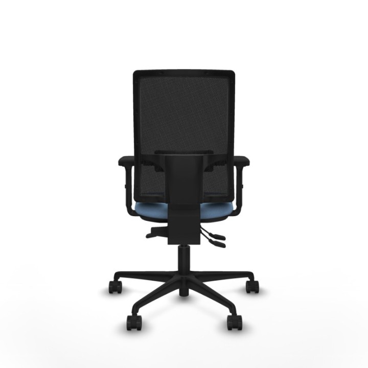 Bormate asincro malla negra bali azul cielo brazos 2D base nailon  ruedas 65mm nailon