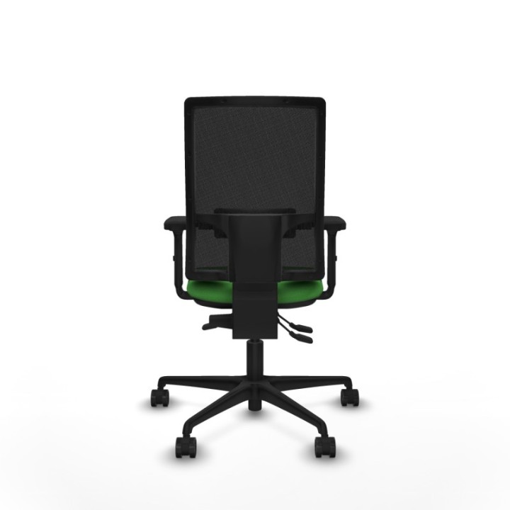 Bormate asincro malla negra bali verde brazos 2D base nailon  ruedas 65mm nailon