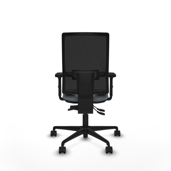 Bormate asincro malla negra bali gris brazos 2D base nailon  ruedas 65mm nailon