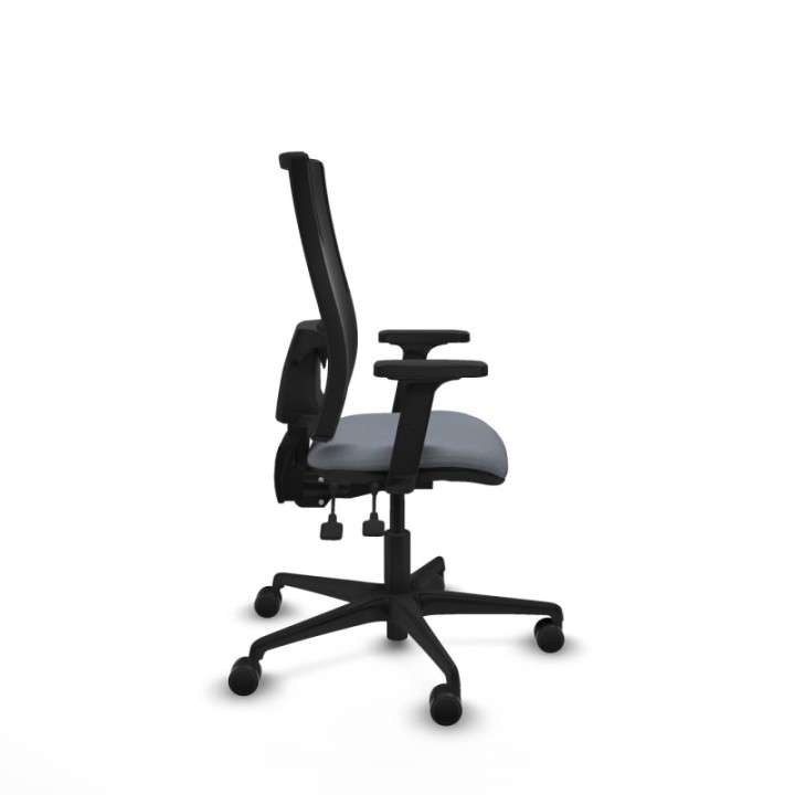 Bormate asincro malla negra bali gris brazos 2D base nailon  ruedas 65mm nailon