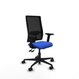 Bormate asincro malla negra bali azul brazos 2D base nailon  ruedas 65mm nailon