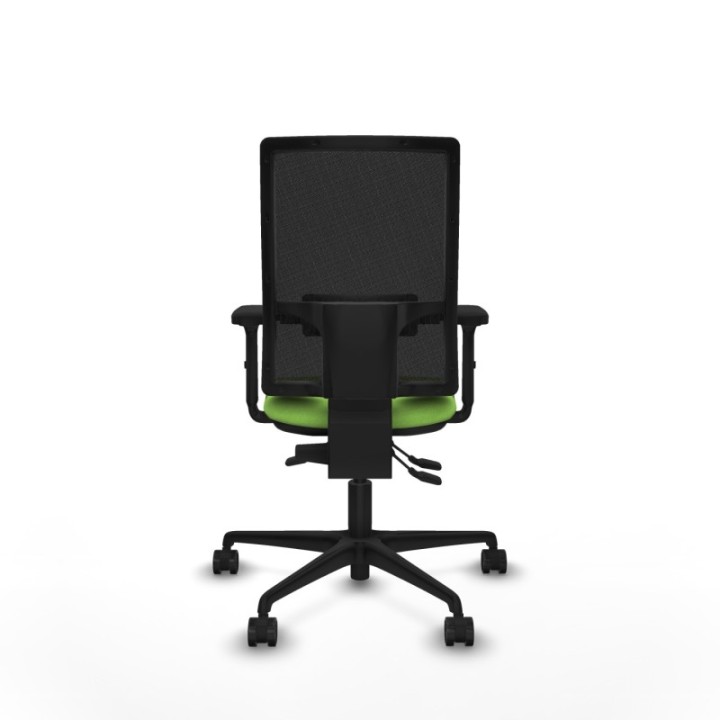 Bormate asincro malla negra bali pistacho brazos 2D base nailon  ruedas 65mm nailon