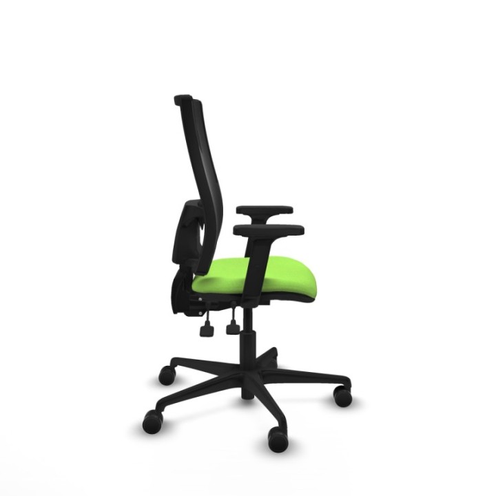 Bormate asincro malla negra bali pistacho brazos 2D base nailon  ruedas 65mm nailon