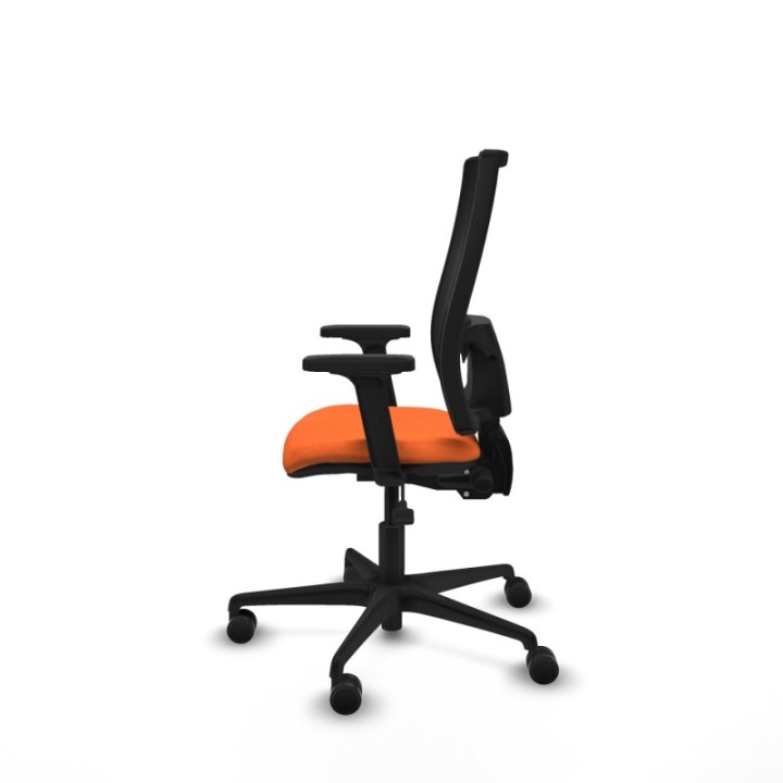 Bormate asincro malla negra bali naranja brazos 2D base nailon  ruedas 65mm nailon