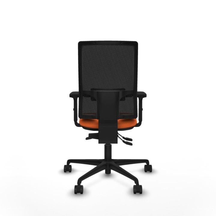 Bormate asincro malla negra bali naranja brazos 2D base nailon  ruedas 65mm nailon