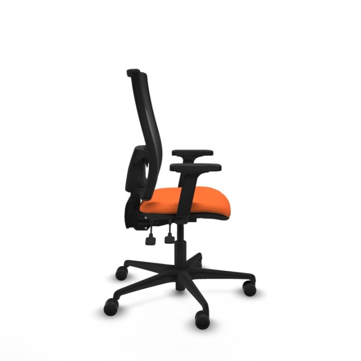 Bormate asincro malla negra bali naranja brazos 2D base nailon  ruedas 65mm nailon