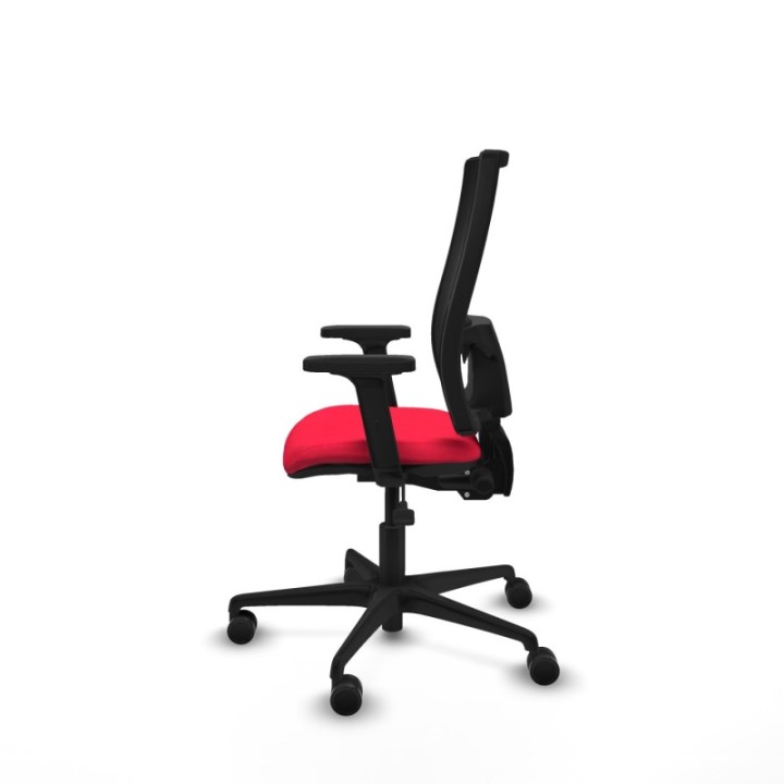 Bormate asincro malla negra bali rojo brazos 2D base nailon  ruedas 65mm nailon