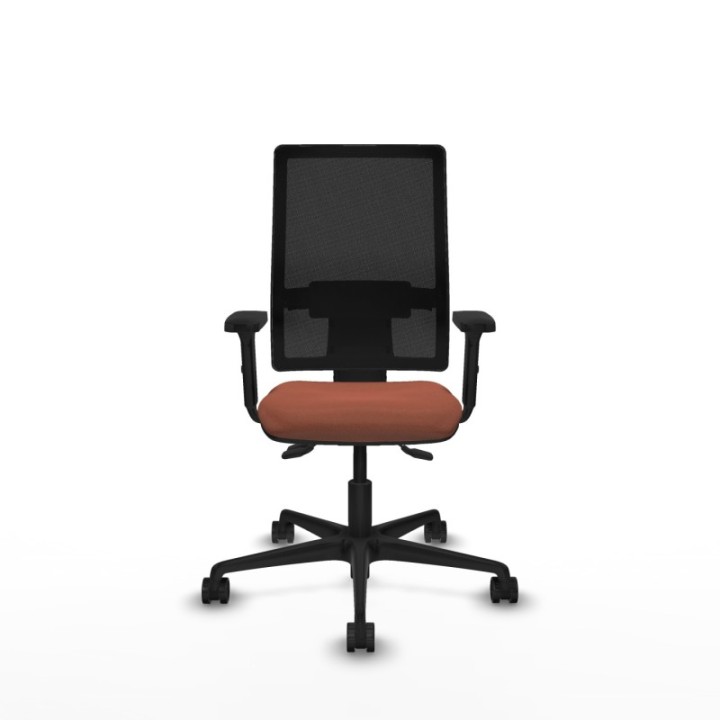 Bormate asincro malla negra bali marrón brazos 2D base nailon  ruedas 65mm nailon