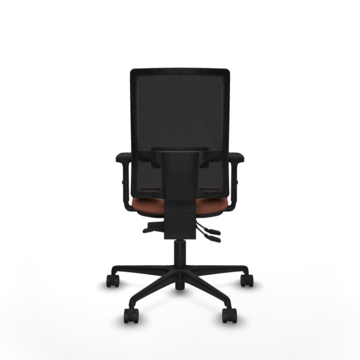 Bormate asincro malla negra bali marrón brazos 2D base nailon  ruedas 65mm nailon