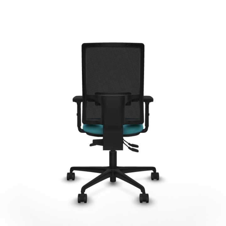 Bormate asincro malla negra bali turquesa brazos 2D base nailon  ruedas 65mm nailon