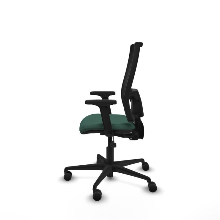 Bormate asincro malla negra bali verde botella brazos 2D base nailon  ruedas 65mm nailon