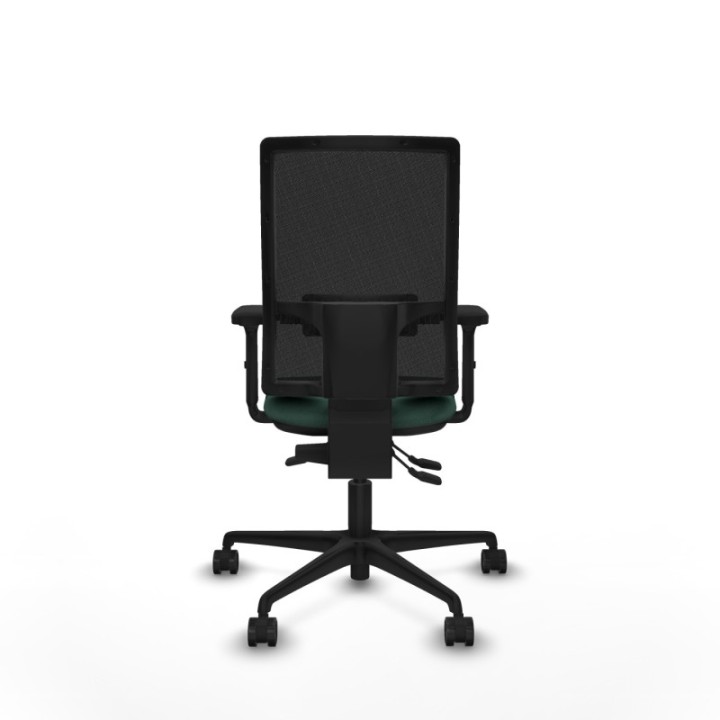 Bormate asincro malla negra bali verde botella brazos 2D base nailon  ruedas 65mm nailon