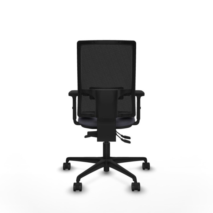 Bormate asincro malla negra bali gris oscuro brazos 2D base nailon  ruedas 65mm nailon