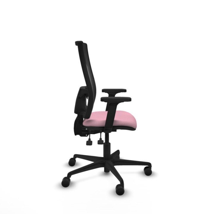 Bormate asincro malla negra bali rosa brazos 2D base nailon  ruedas 65mm nailon