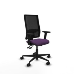 Bormate asincro malla negra bali morado brazos 2D base nailon  ruedas 65mm nailon