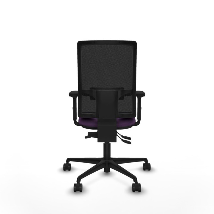 Bormate asincro malla negra bali morado brazos 2D base nailon  ruedas 65mm nailon