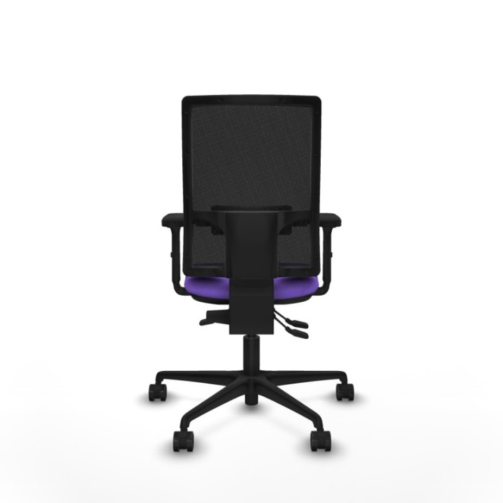 Bormate asincro malla negra bali lila brazos 2D base nailon  ruedas 65mm nailon