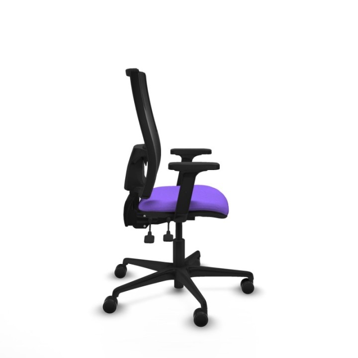 Bormate asincro malla negra bali lila brazos 2D base nailon  ruedas 65mm nailon