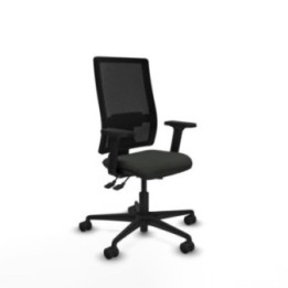 Bormate asincro malla negra bali negro brazos 2D base nailon  ruedas 65mm nailon