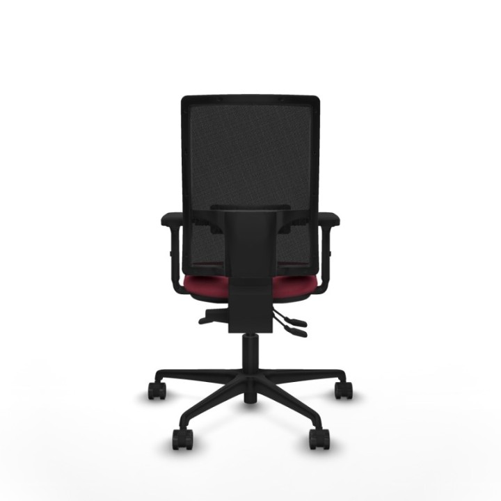 Bormate asincro malla negra bali granate brazos 2D base nailon  ruedas 65mm nailon