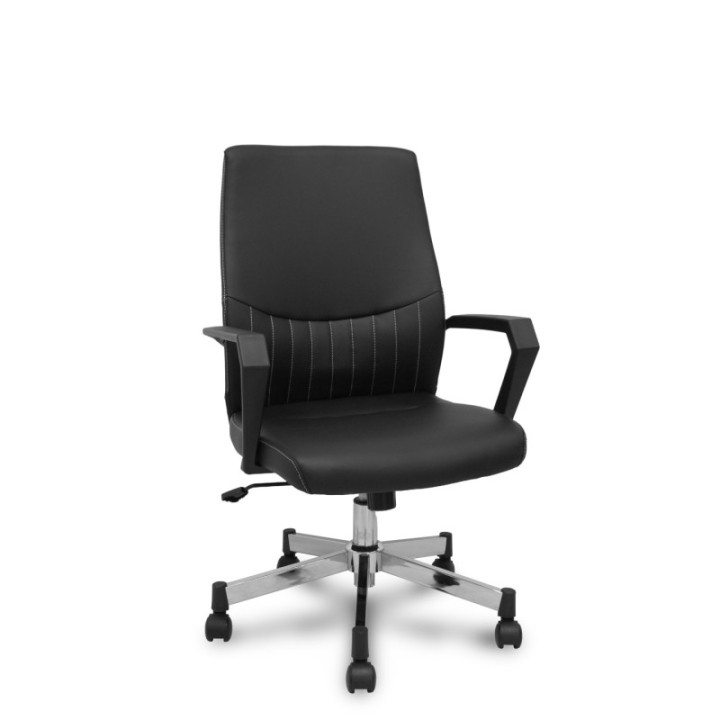 Sillón confidente Opti520CB basculante similpiel negro