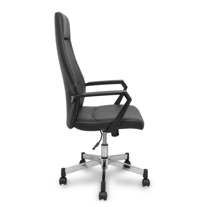 Sillón de dirección Opti520 basculante similpiel negro