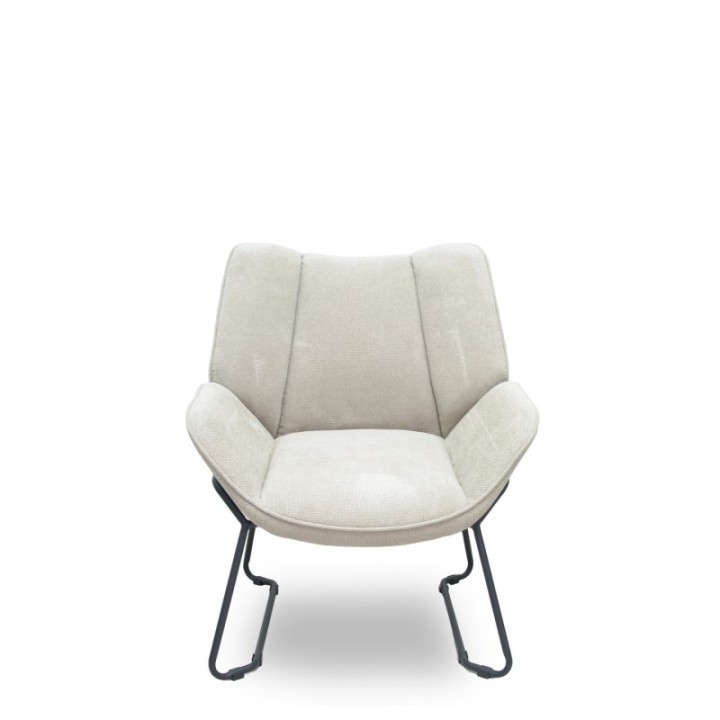 Sillón de espera Opti526 tela beige
