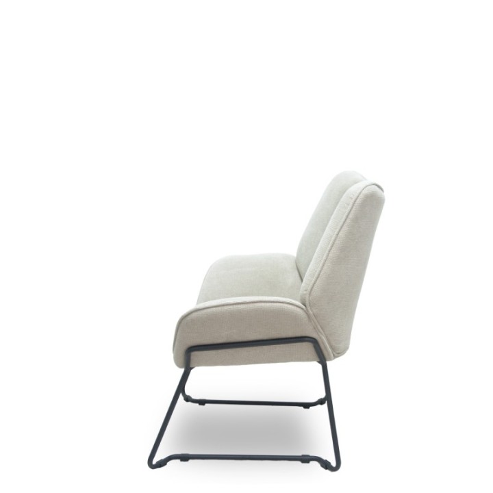 Sillón de espera Opti526 tela beige