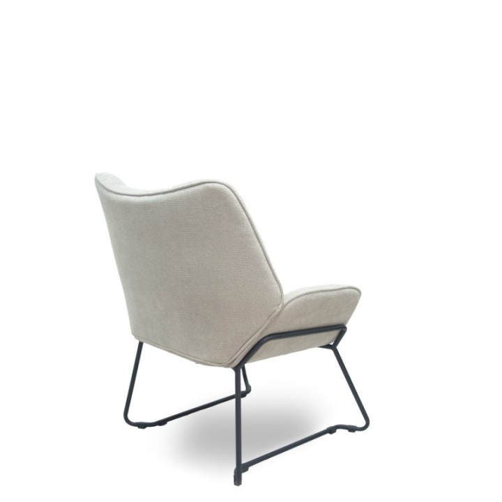 Sillón de espera Opti526 tela beige