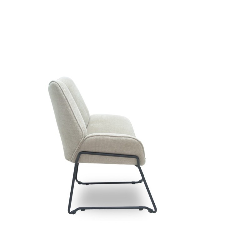 Sillón de espera Opti526 tela beige