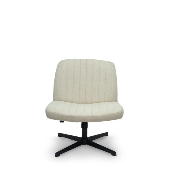 Silla Opti542 basculante tela crema.