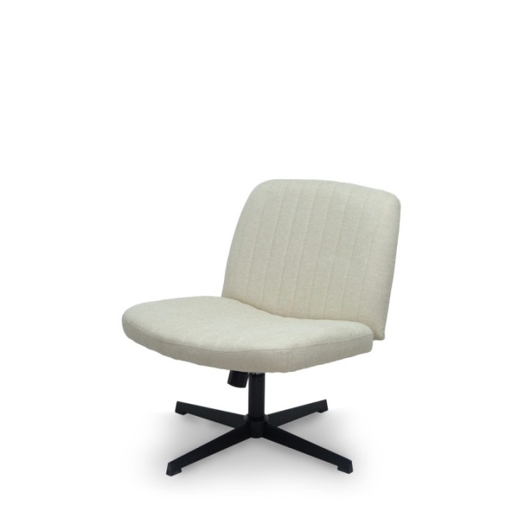 Silla Opti542 basculante tela crema.